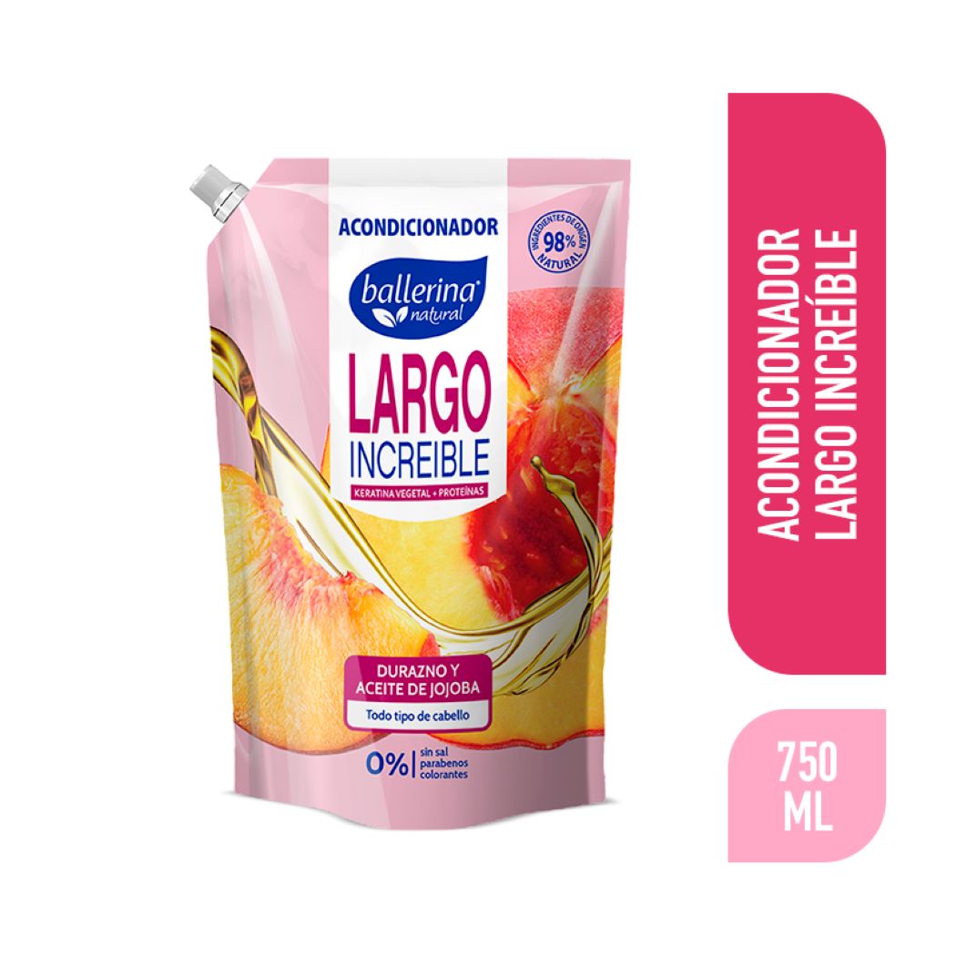Ballerina Acondicionador  Doypack Increible 750 ml