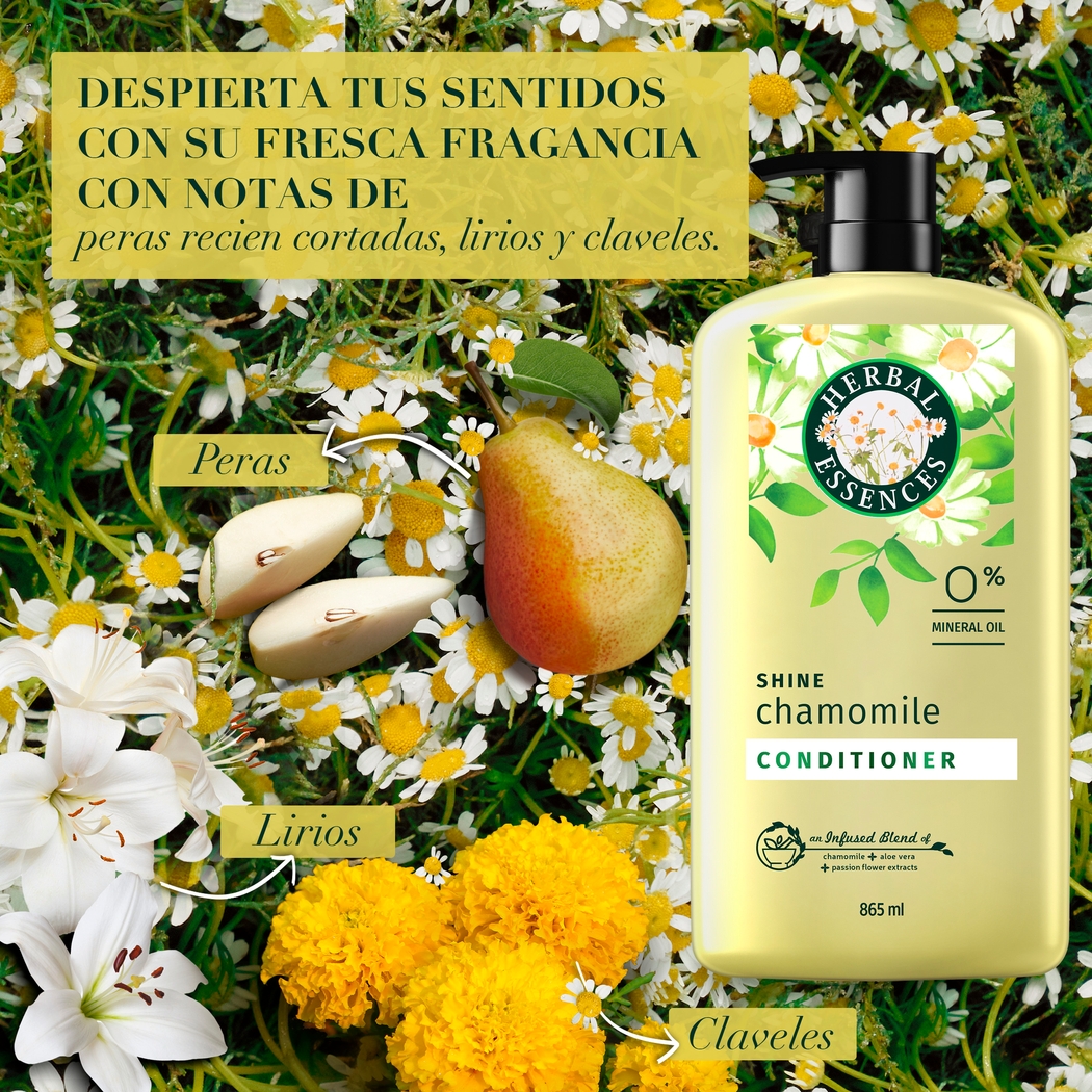 HERBAL ESSENCES ACONDICIONADOR CON VALVULA 865  ML