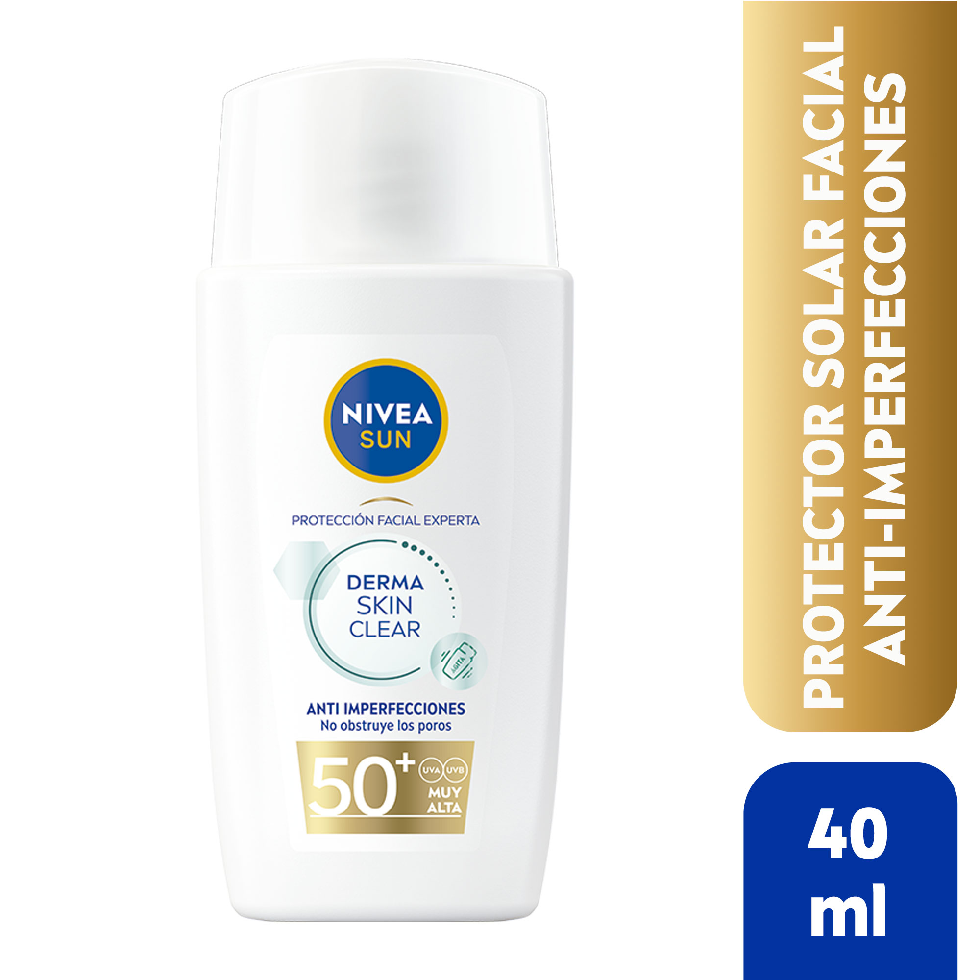 NIVEA SUN Protector Solar Anti-imperfecciones FPS 50+