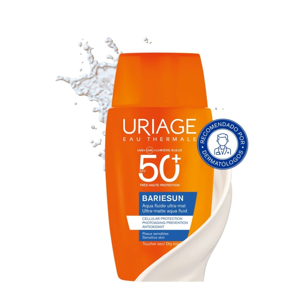 Protector Solar Uriage Bariesun Aqua Fluid Ultra-Mate SPF50+ 50 ml NEW