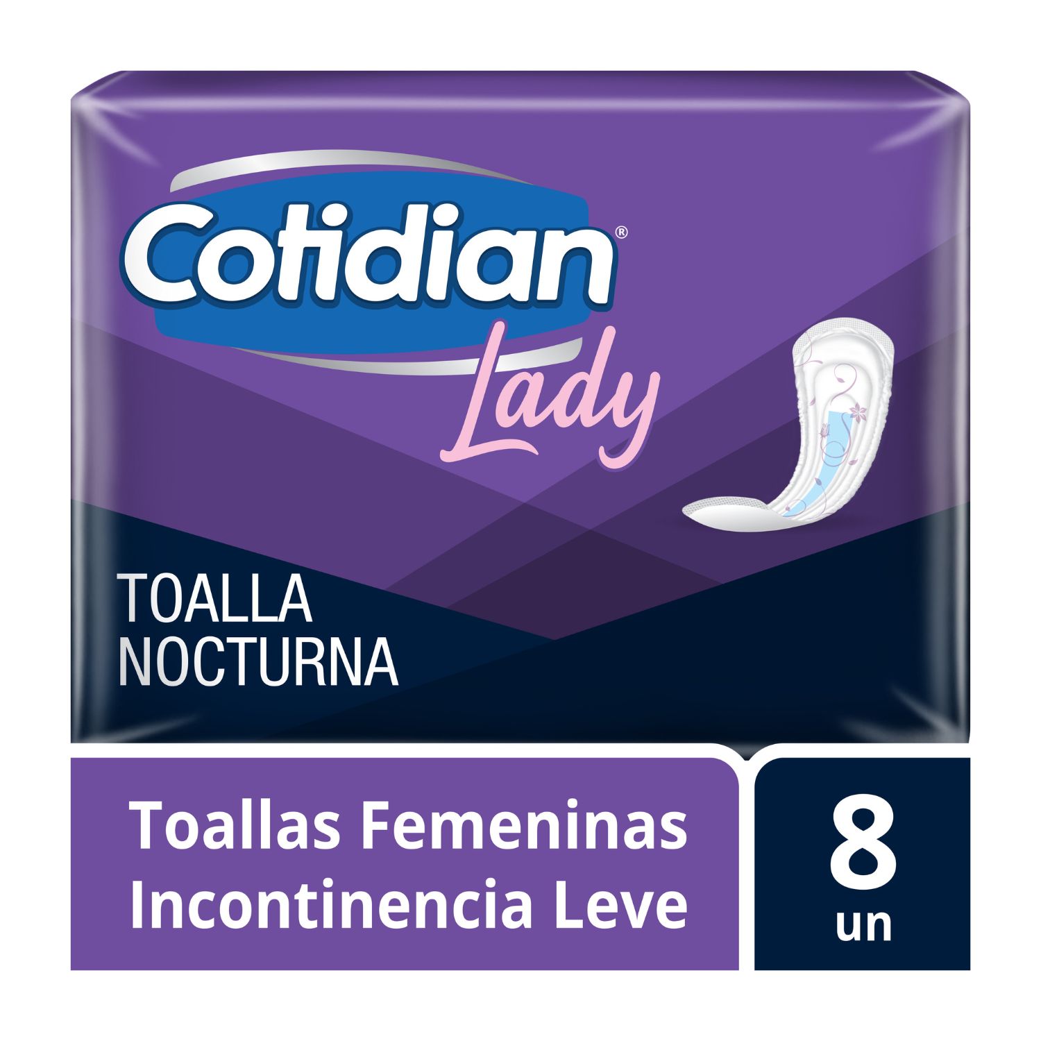 Toalla Femenina Cotidian Lady Nocturna 8 un