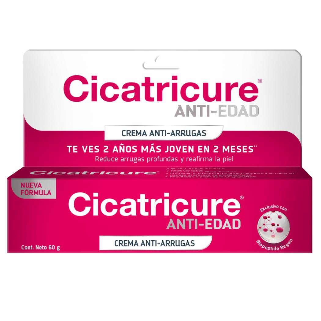 CREMA ANTI-ARRUGAS Y LINEAS DE EXPRESION CICATRICURE