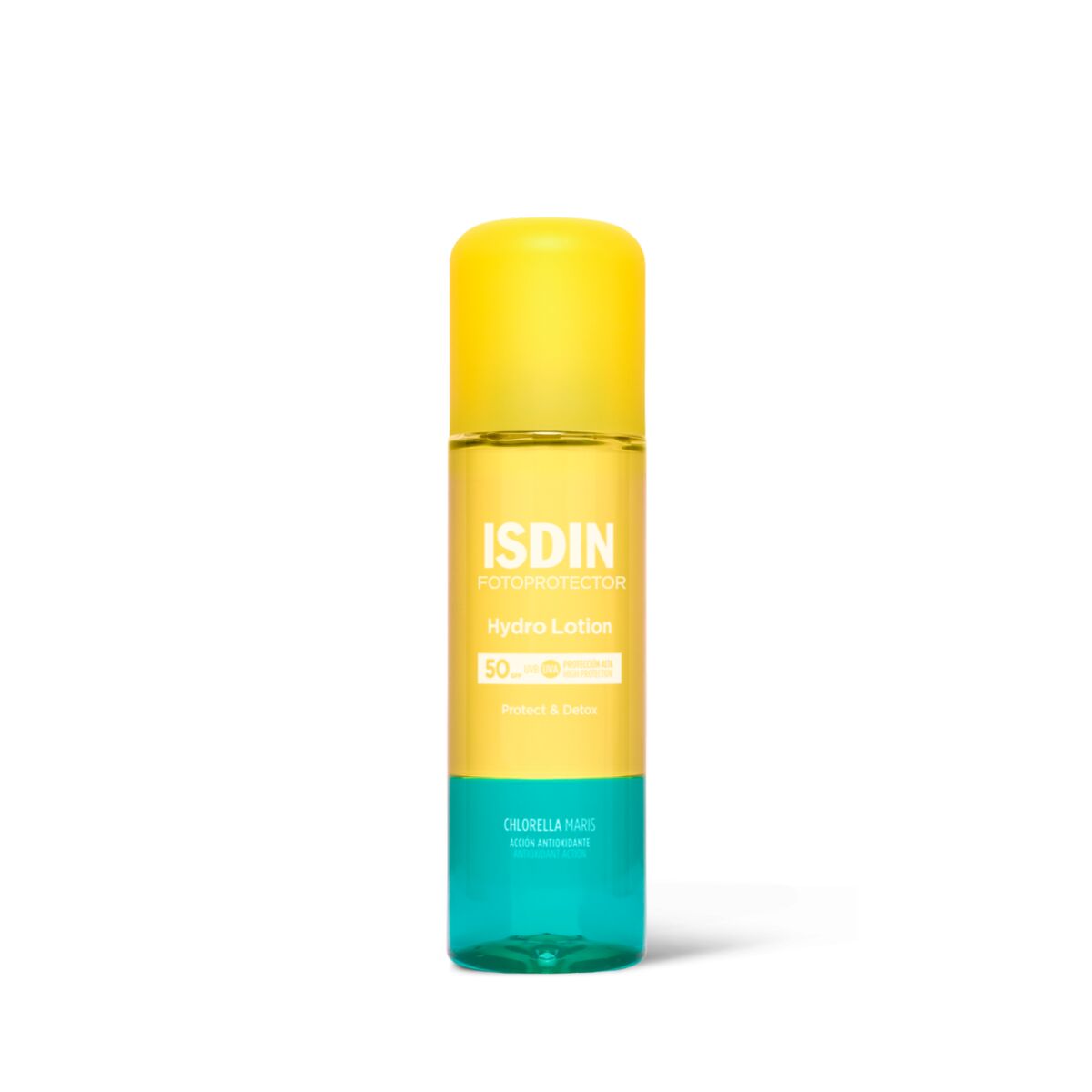 ISDIN Hydrolotion SPF 50  Protector solar corporal bifasico 200 ml