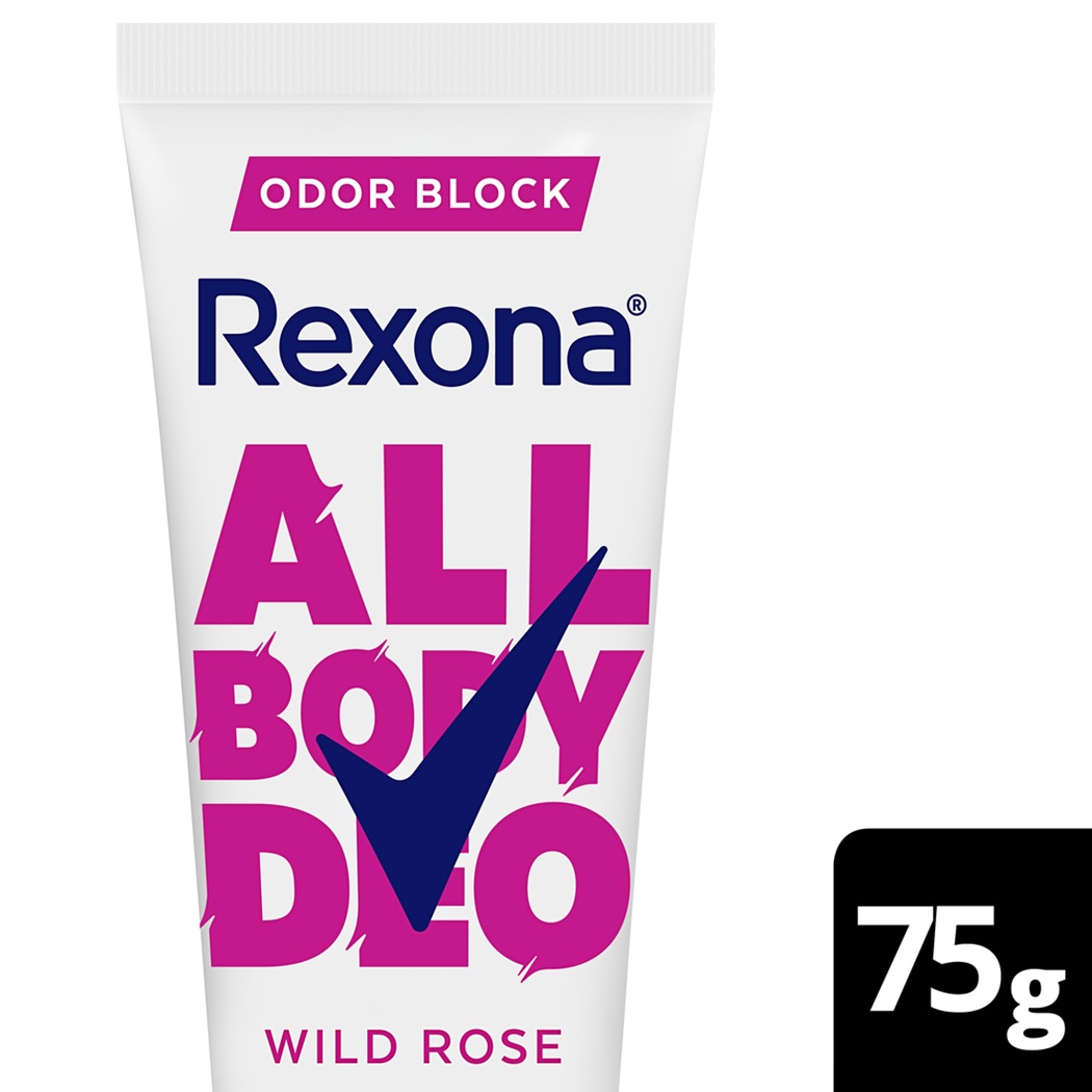 Desodorante Rexona All Body Crema Wild Rose 75gr
