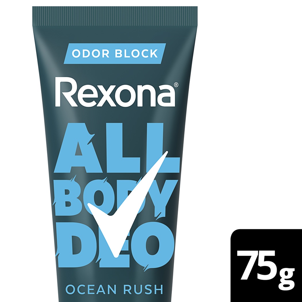 Desodorante Rexona All Body Crema Ocean Rush 75gr