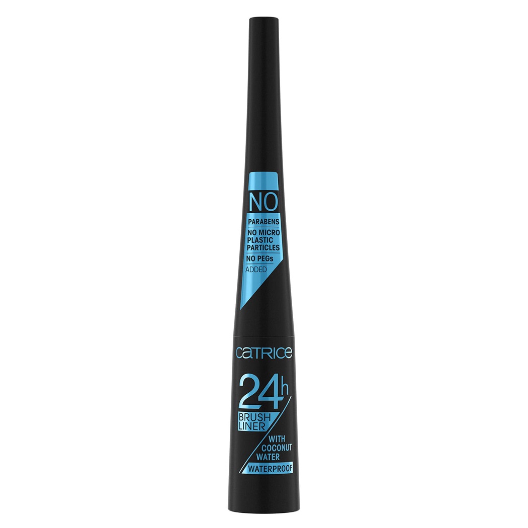 Delineador Liquido Catrice Brush Liner Mate 24 Hrs. Resistente Al Agua