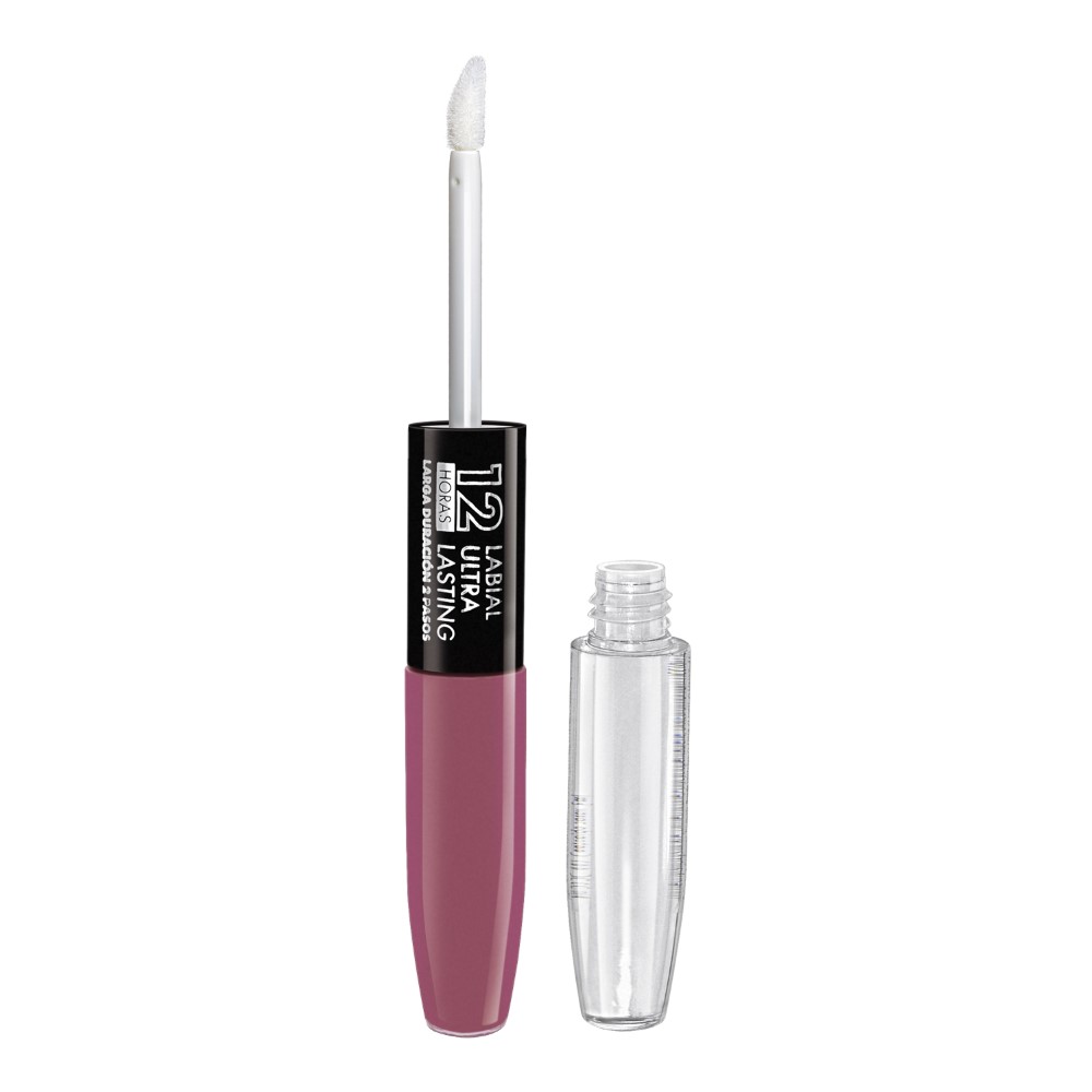 Labial Petrizzio 2 Pasos Ultra Lasting 12 Hrs. Marsala