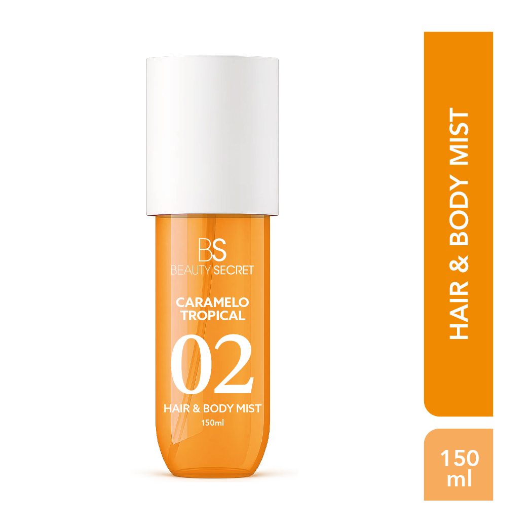 Hair&Body Mist Beauty Secret Caramelo Tropical 02