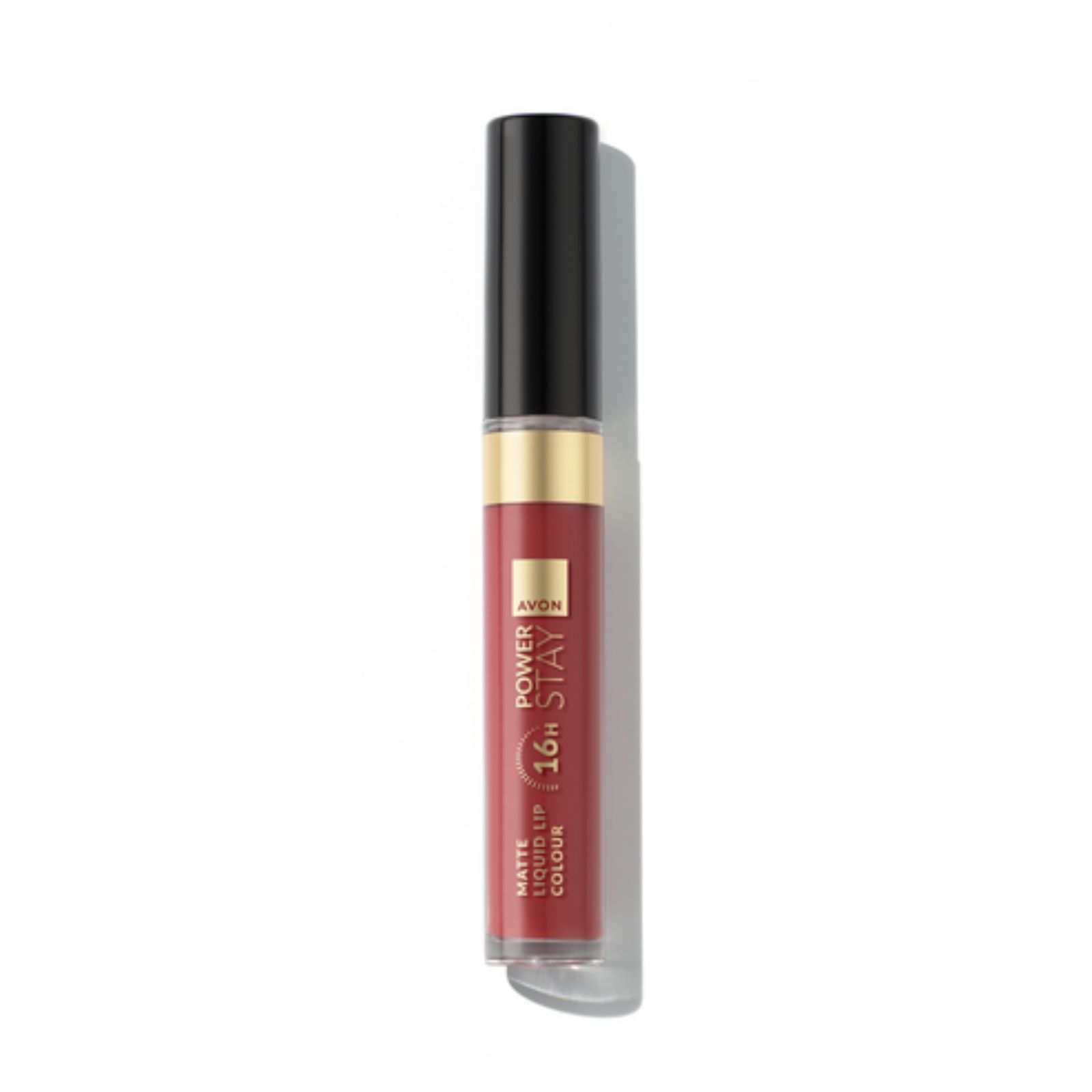Labial Líquido Avon Larga Duración | Power Stay Avermelhado