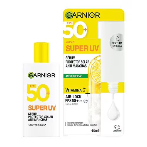 Sérum Solar Garnier Super UV FPS50 40 ml | Preunic.cl