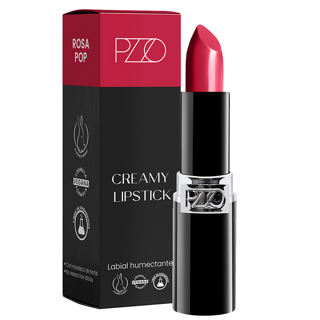 Labial Petrizzio Creamy Lipstick Rosa Pop
