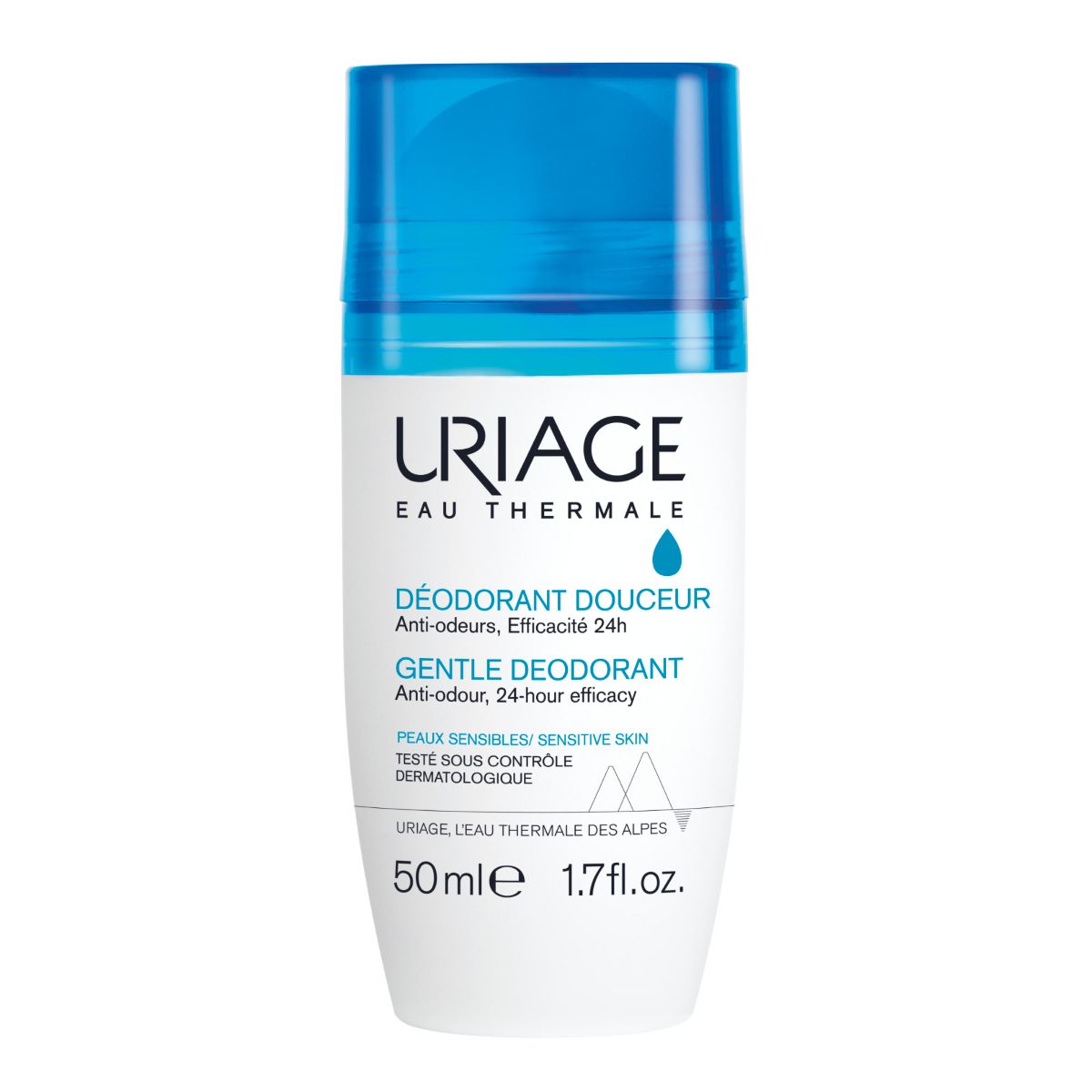 Desodorante Gentle Sudoracion Leve Uriage 50ml