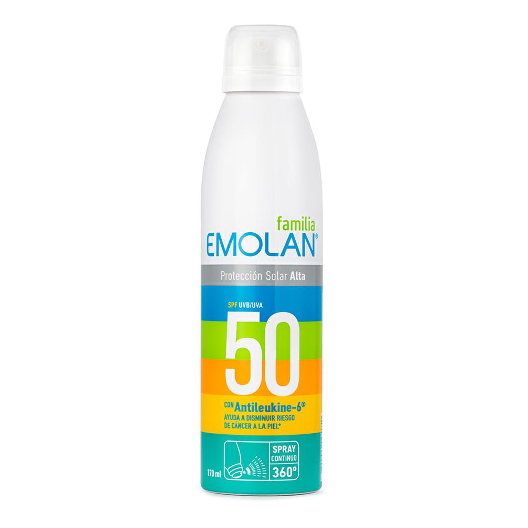 Protector Solar Spray Familia Fps 50 170 Ml