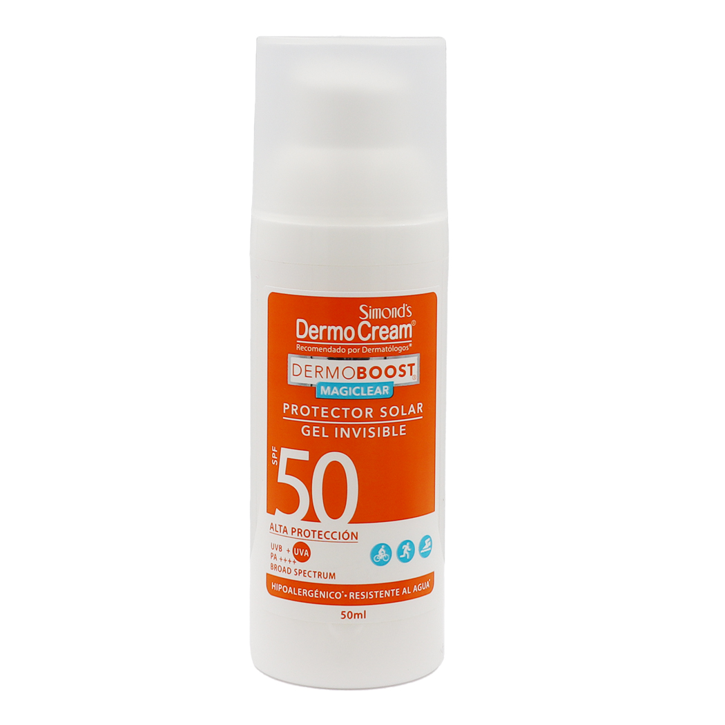 Protector Solar Dermocream Spf50 Facial Gel Invisible50