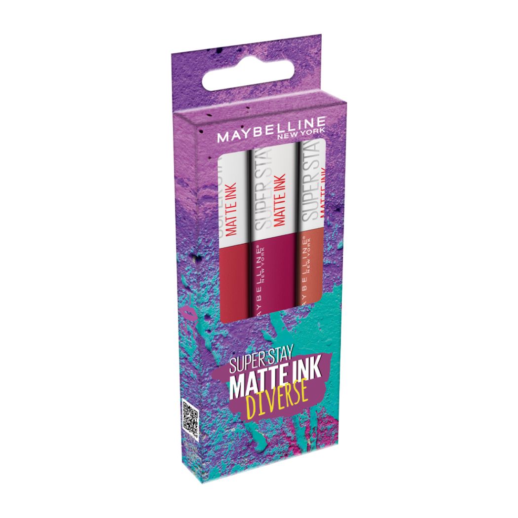 Pack 3 Labiales Super Stay Matte Ink Diverse de Maybelline | Preunic