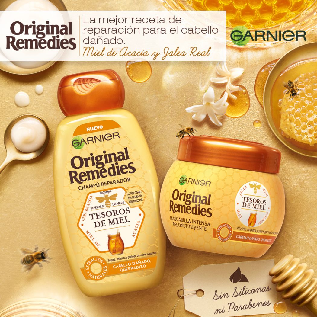Mascarilla Capilar Intensa Reconstituyente Original Remedies | Preunic