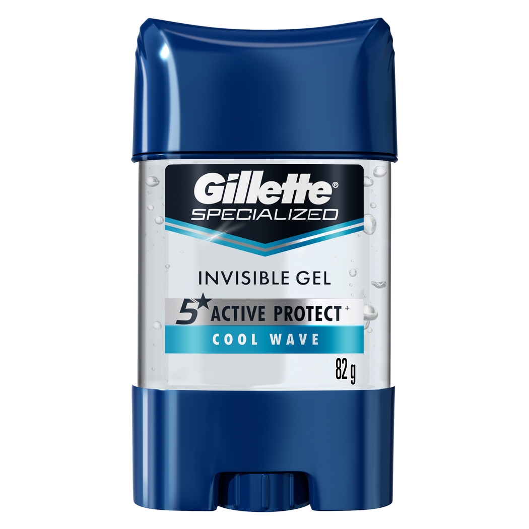 Gel Antitranspirante Gillette Specialized Cool Wave 82 g | Preunic.cl