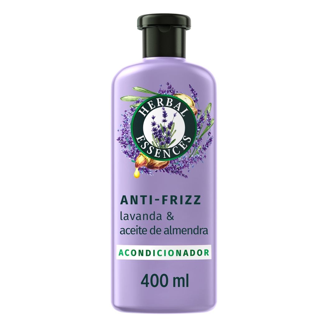 Acondicionador Herbal Essences Antifrizz Lavanda y Aceite de