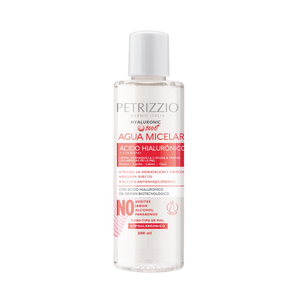 Agua Micelar Acido Hialuronico Petrizzio 200 Ml