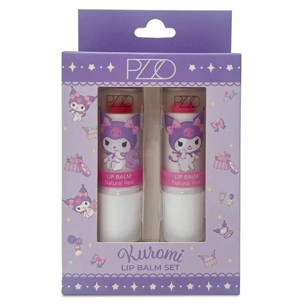 Set Brillo Labial Petrizzio Duo Lip Balm Kuromi