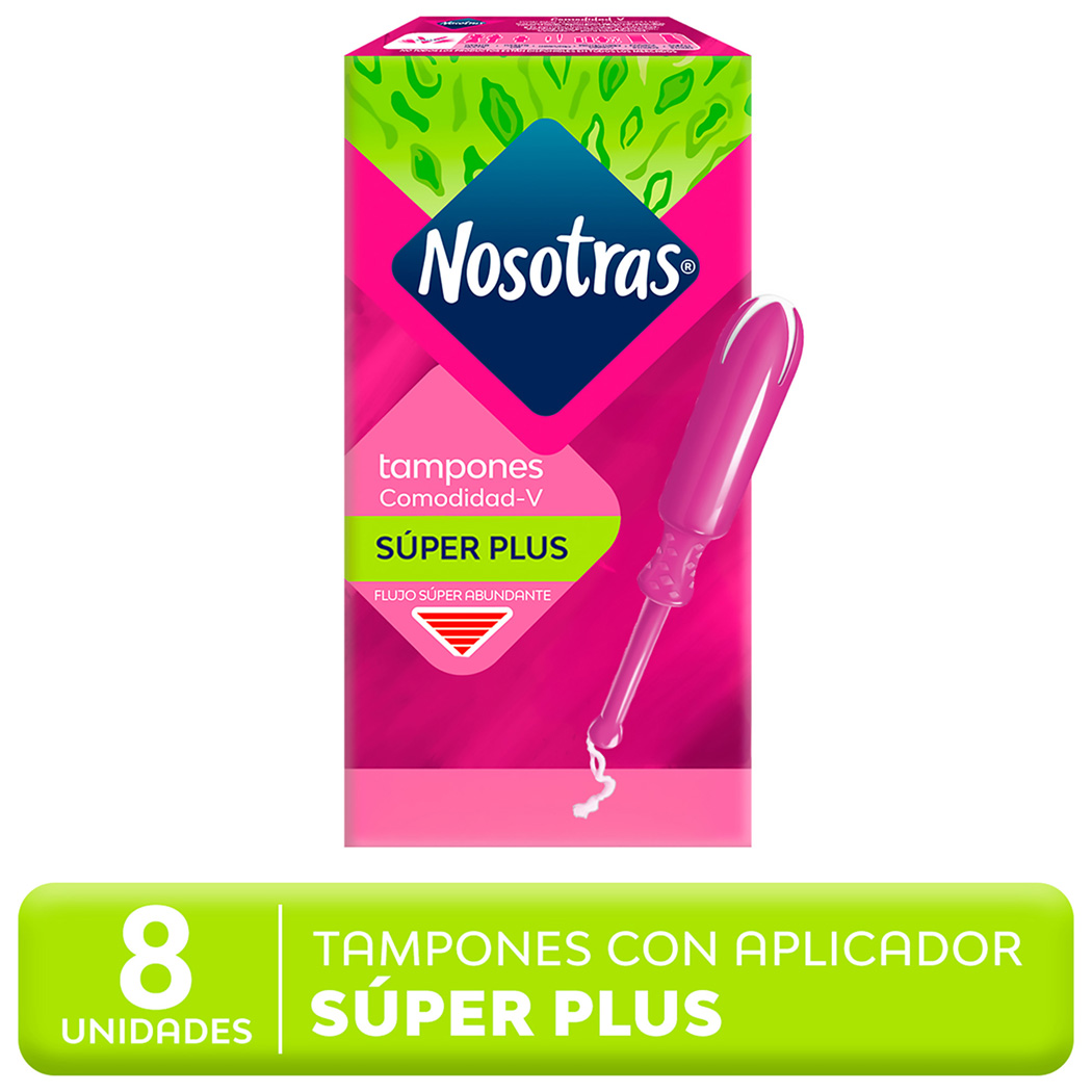 TAMPON APLICADOR SUPER PLUS x8