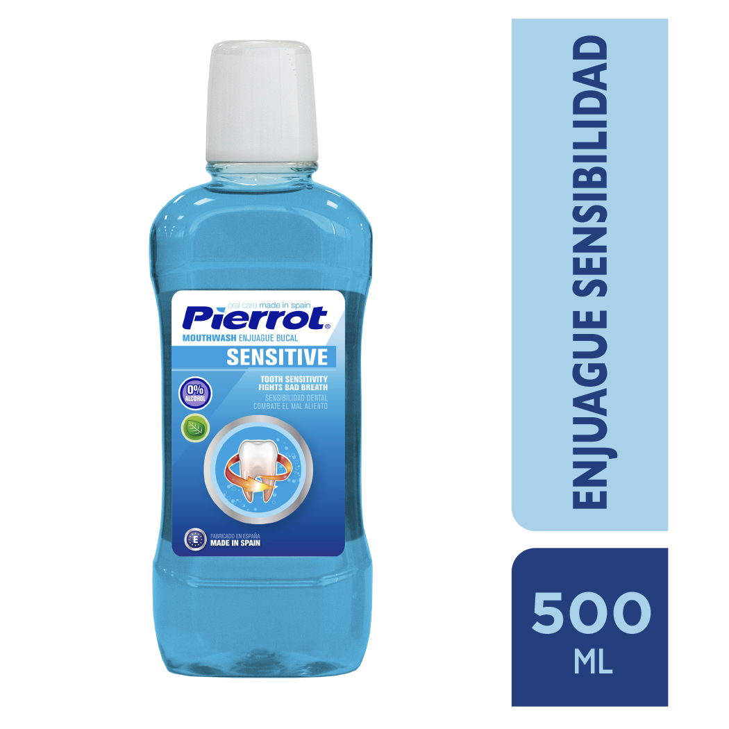 Pierrot Enjuague Bucal Sensitive Sin Alcohol