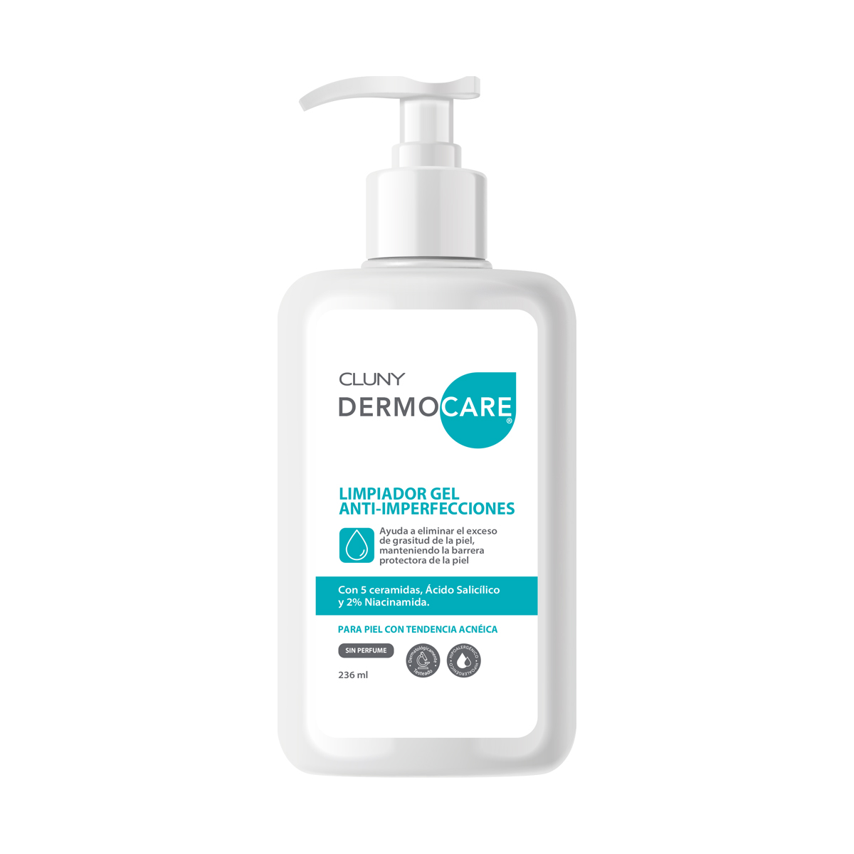 Limpiador Cluny Dermocare Anti Imperfecciones 236 Ml