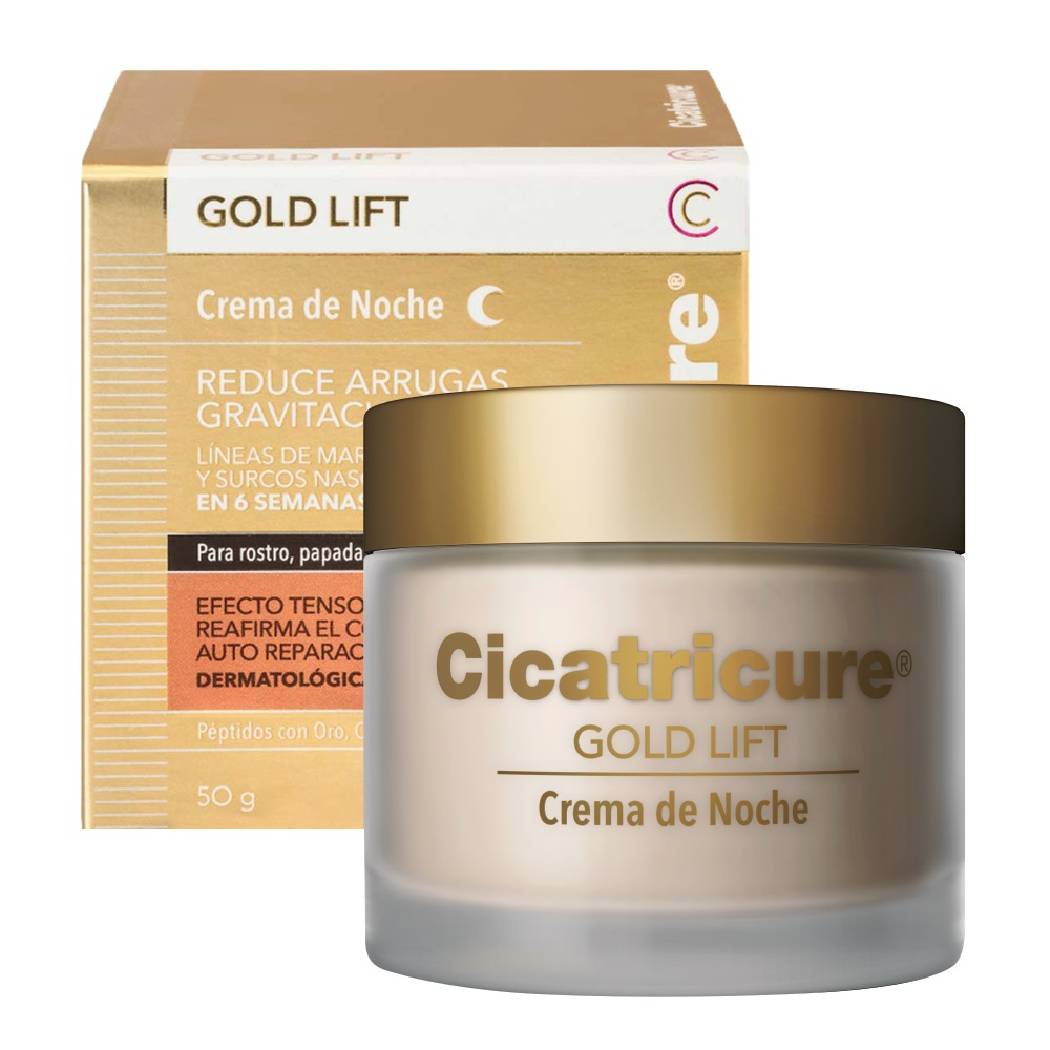 Crema facial Gold Lift de noche de Cicatricure | Preunic