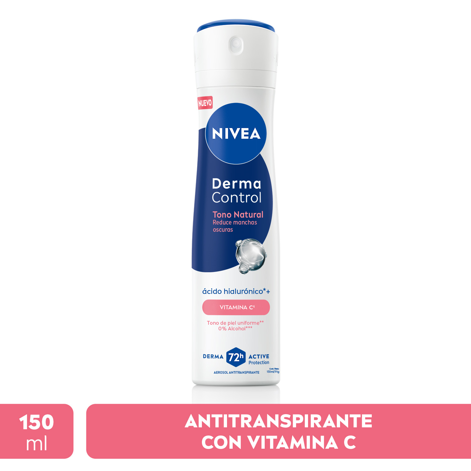 Desodorante Nivea Female Derma Control Natural Tone Spray 150ml