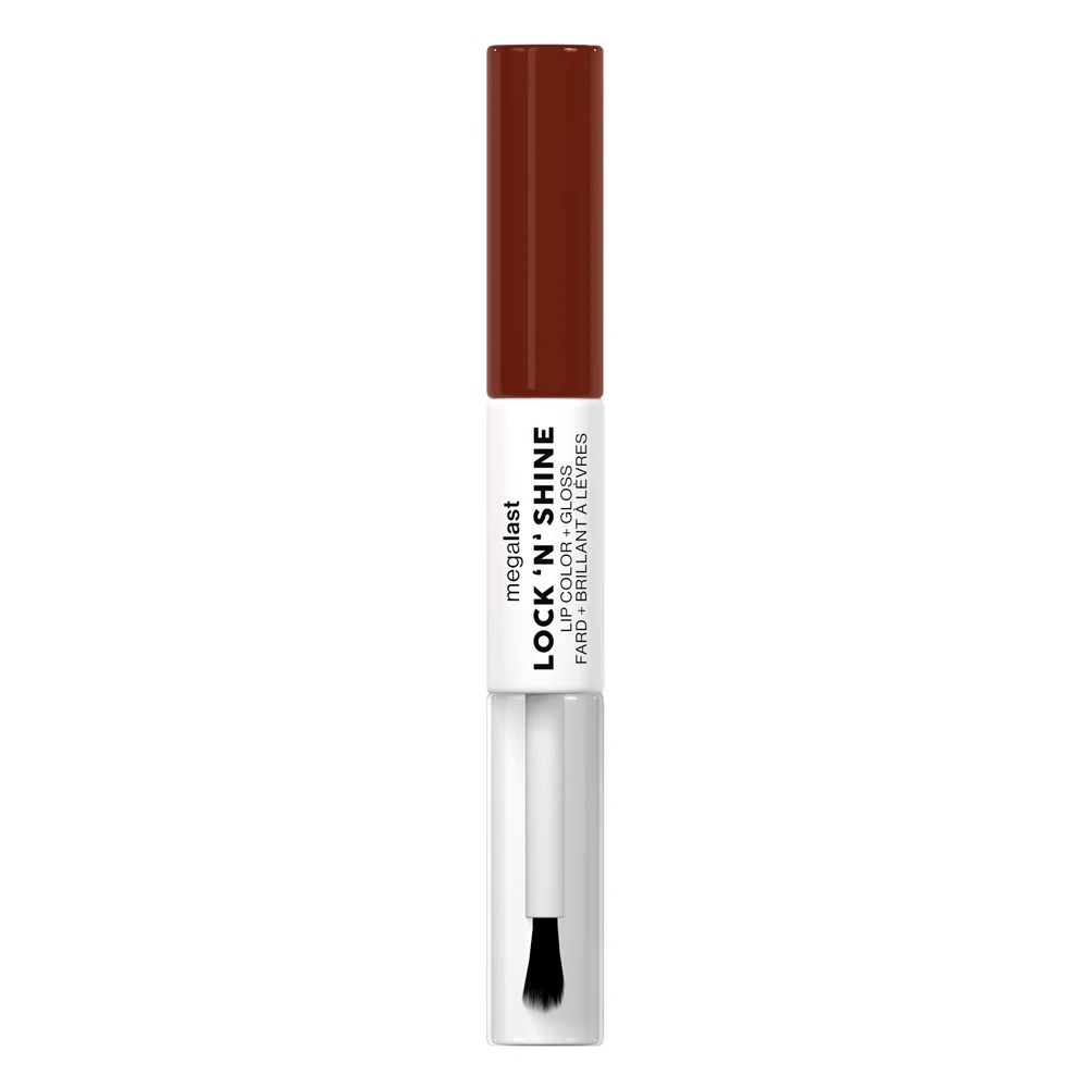 Labial Líquido Wet N Wild Mega Last Lock 'N' Shine Lip Color + Gloss Affogato Dreams