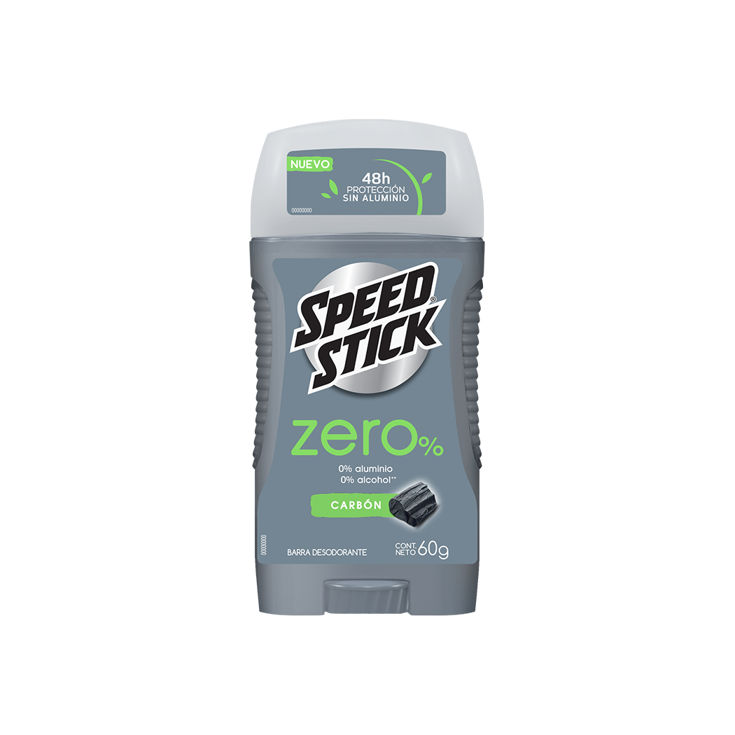 Desodorante Speed Stick Zero % Carbón en Barra 76g | Preunic
