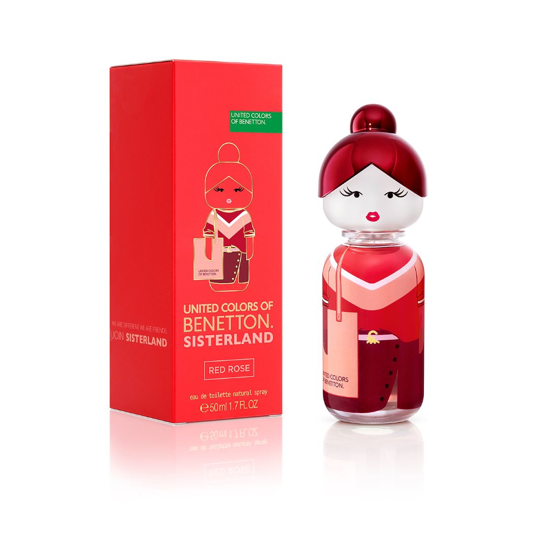 Beneton Nt Sisterland Red Rose Edt 50Ml