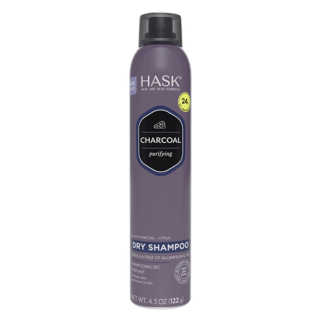 Shampoo en Seco Hask Charcoal 122ml