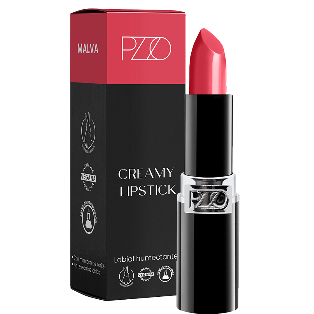 Labial Petrizzio Creamy Lipstick Malva