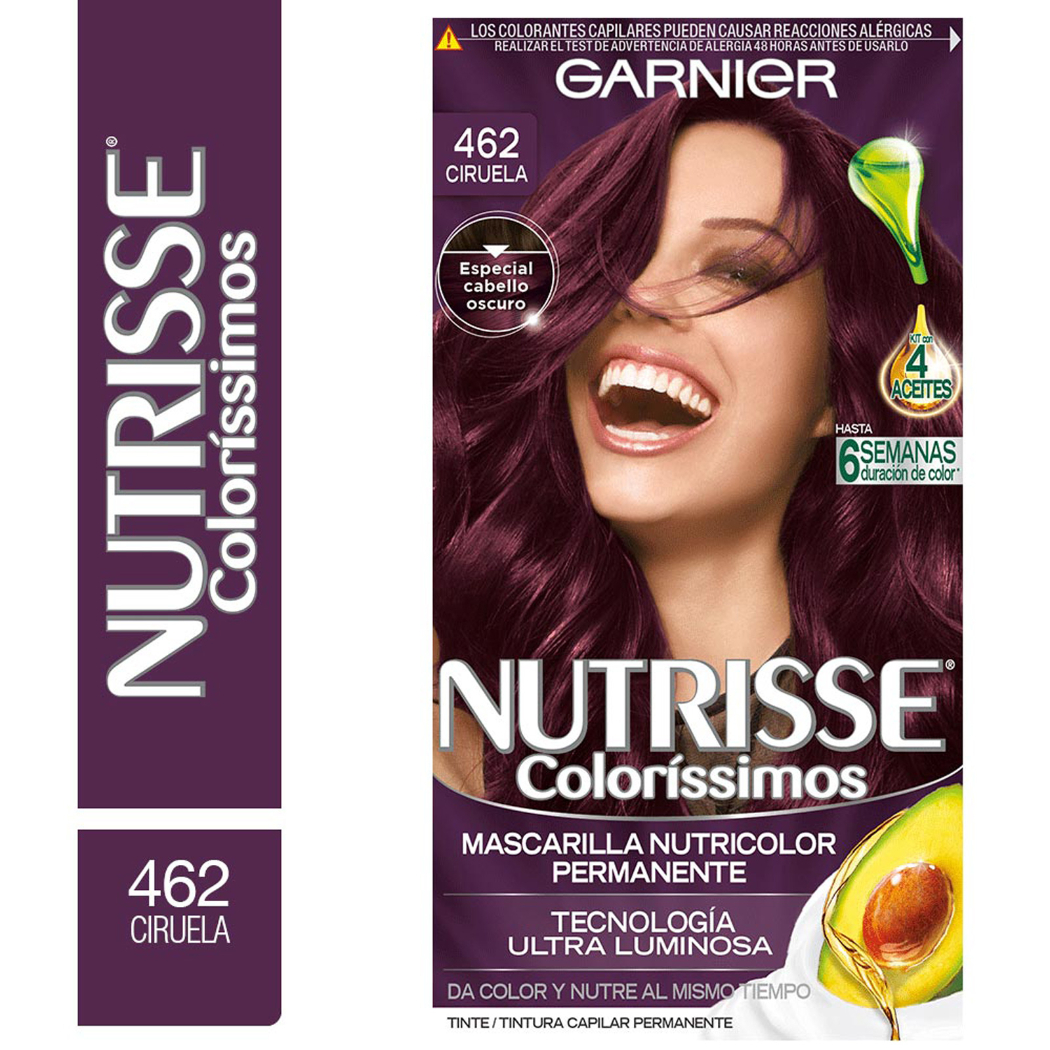 Tintura Nutrisse Colorissimos 462 Ciruela