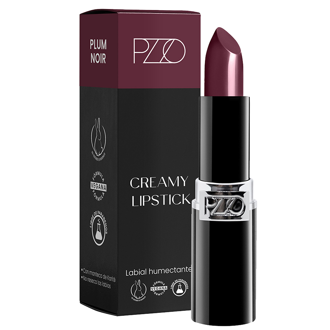 Labial Petrizzio Creamy Lipstick Plum Noir