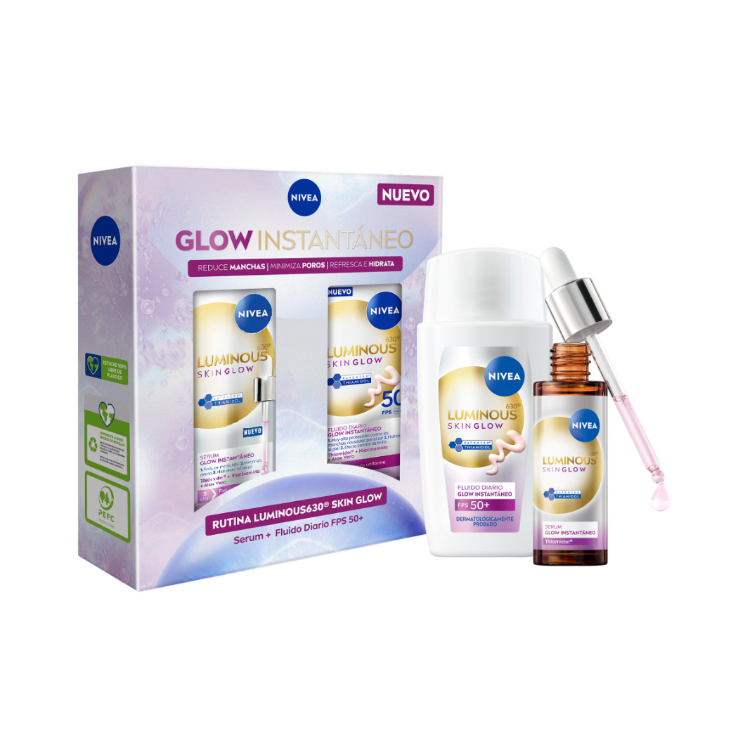 NIVEA Pack Luminous630 Facial Skinglow Serum 30ml + 15ml