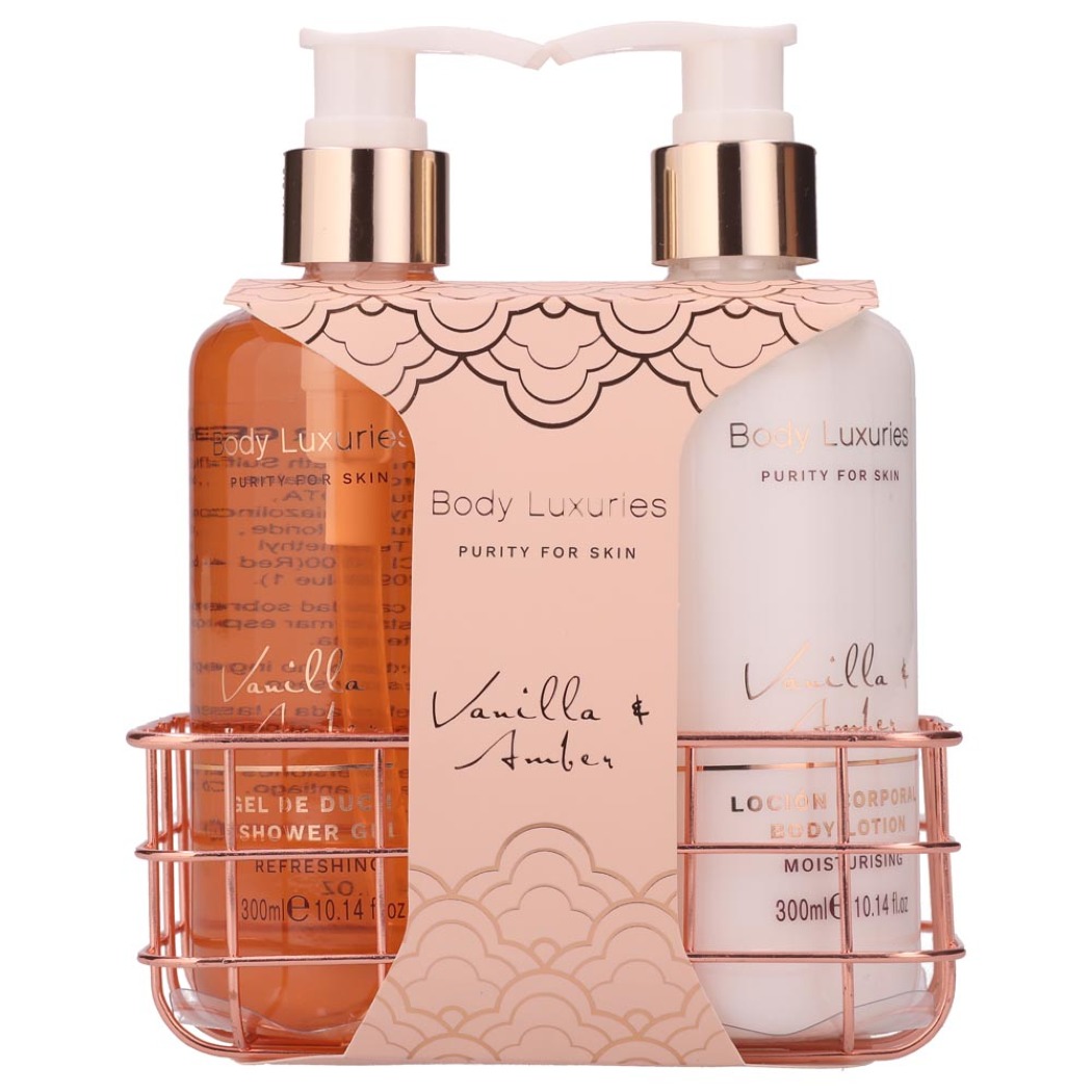 BODY LUXURIES SET CUIDADO CORPORAL BODY LUXURIES VAINILLA 300 ML