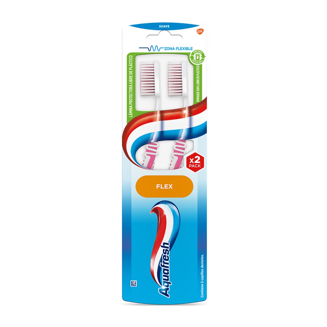 Pack 2 Cepillos Aquafresh