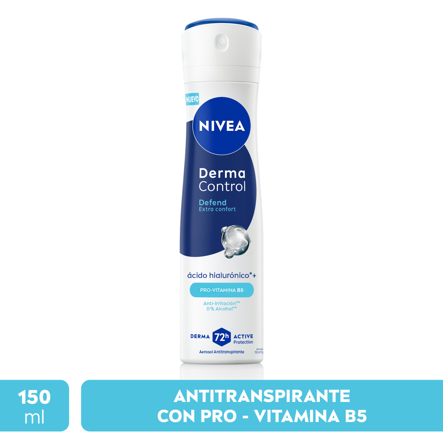 Desodorante Nivea Female Derma Control Defend Spray 150ml