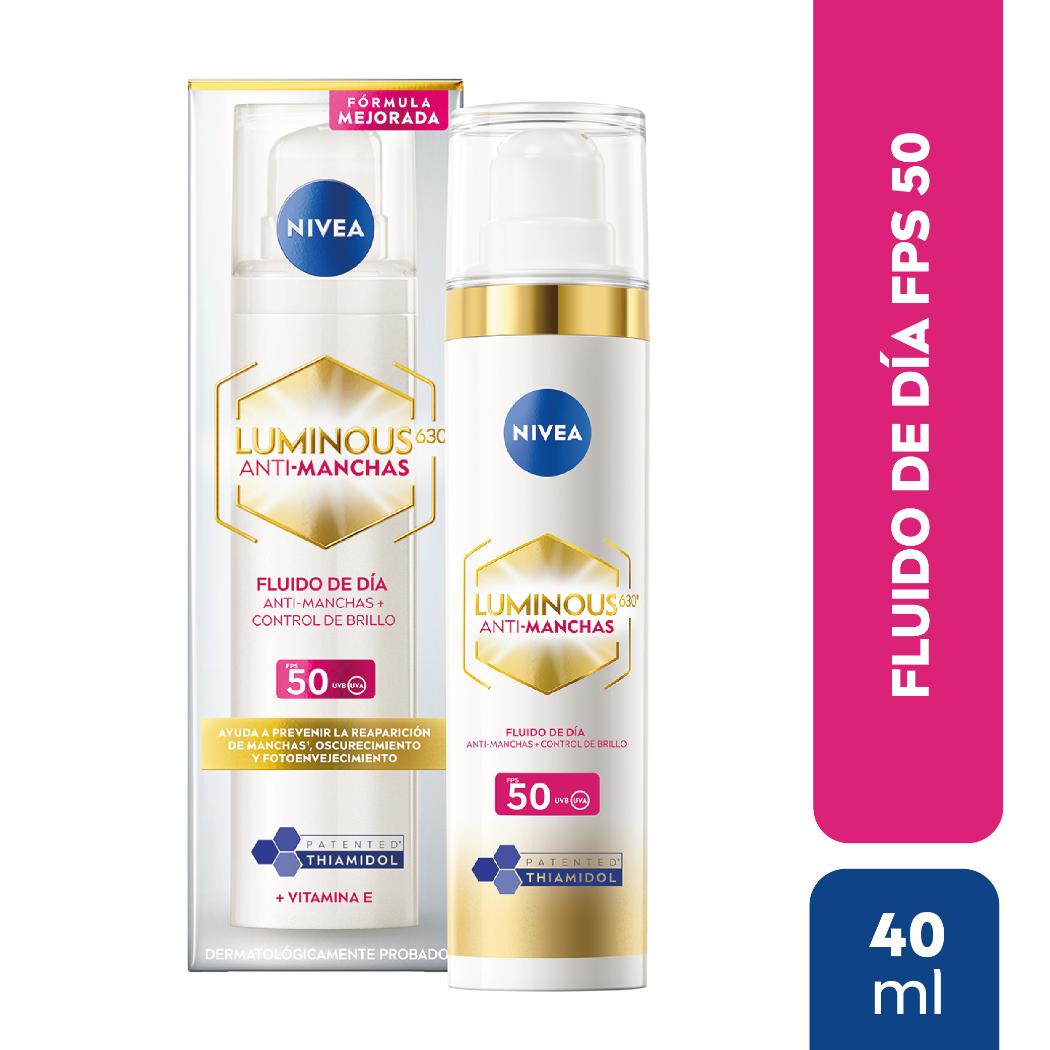Fluido Para Rostro Nivea Cellular Luminous Anti-Manchas Triple Proteccion 40 Ml