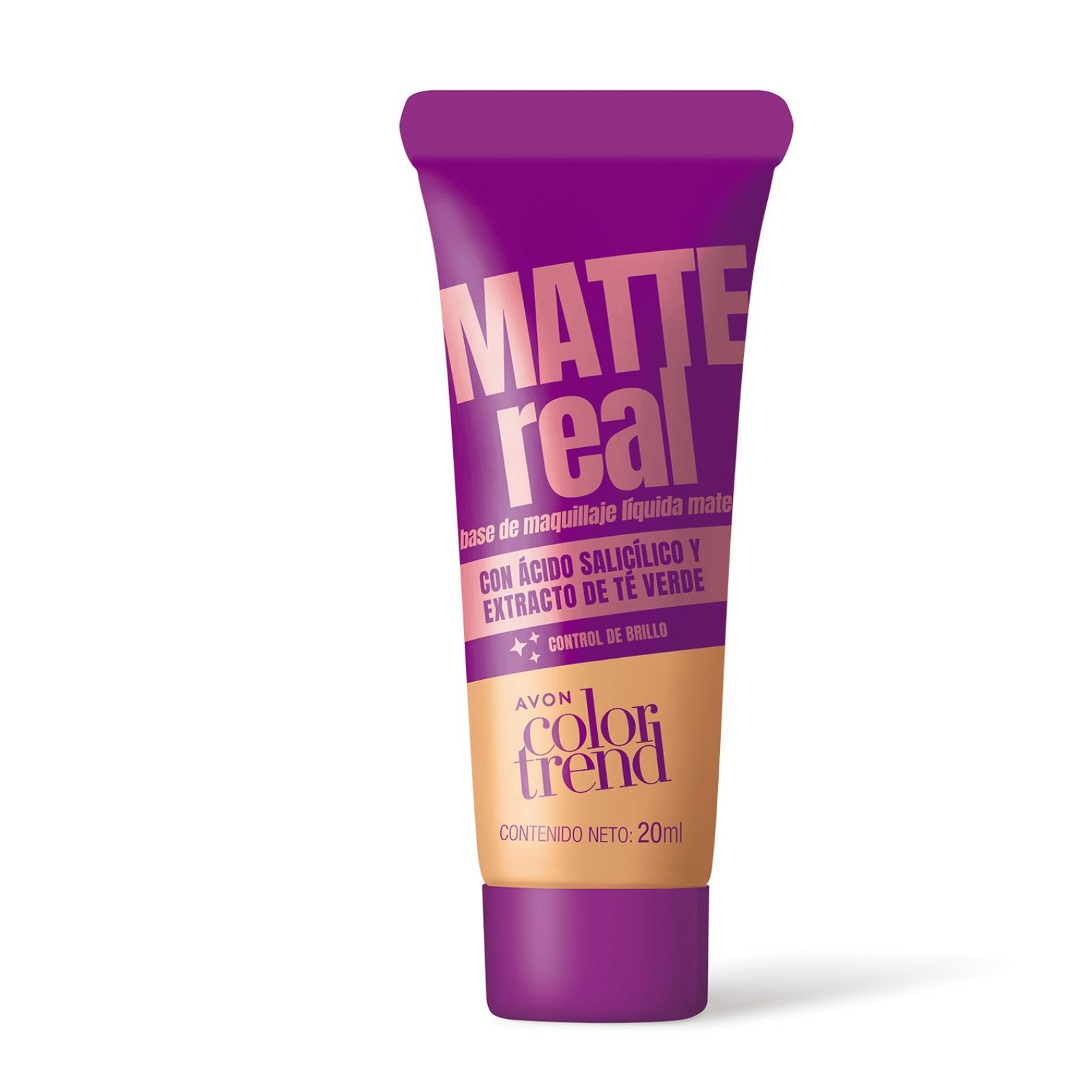 Color trend Rostro Base Líquido Real Mat Light Bge