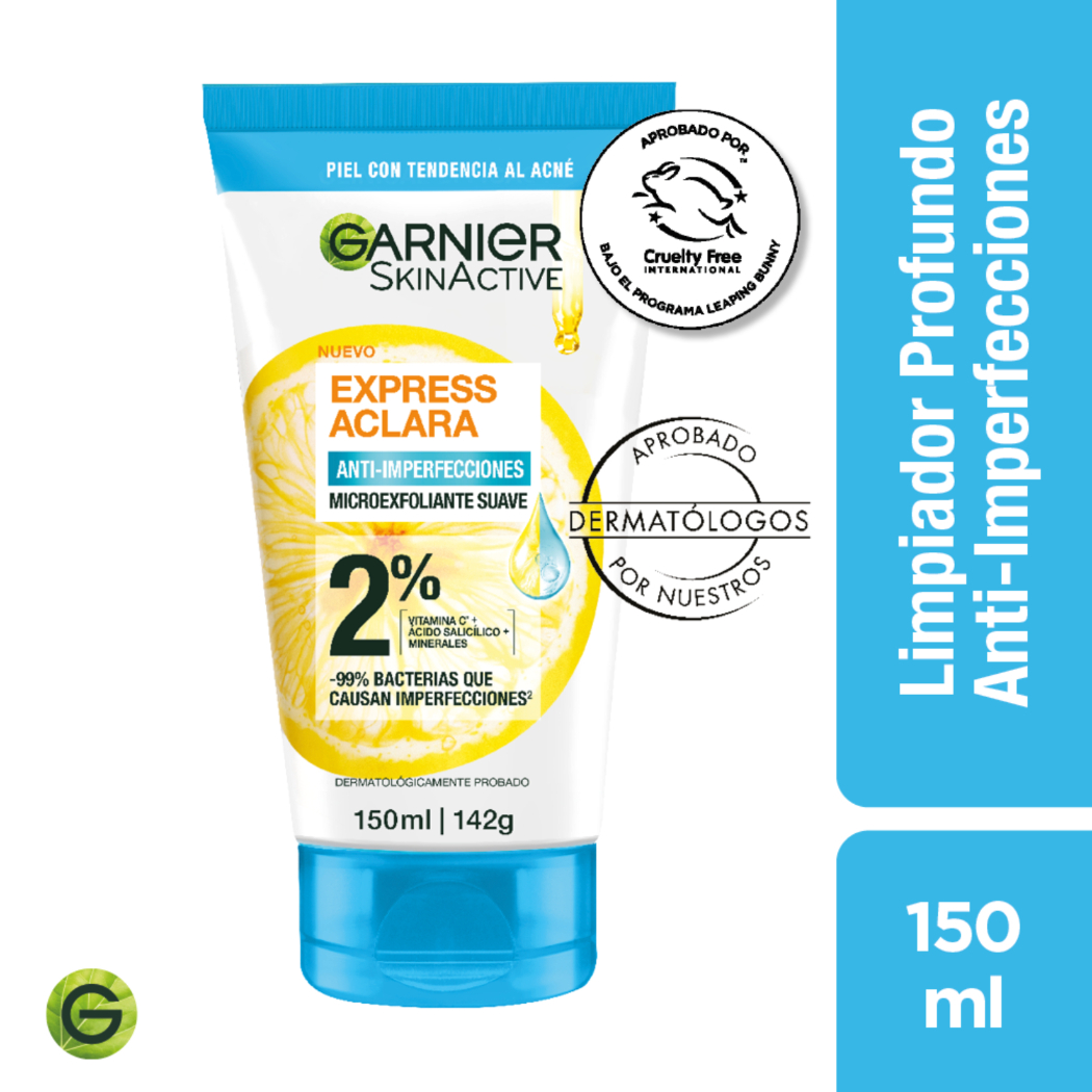 Limpiador Profundo Garnier Anti-Imperfecciones 150 Ml