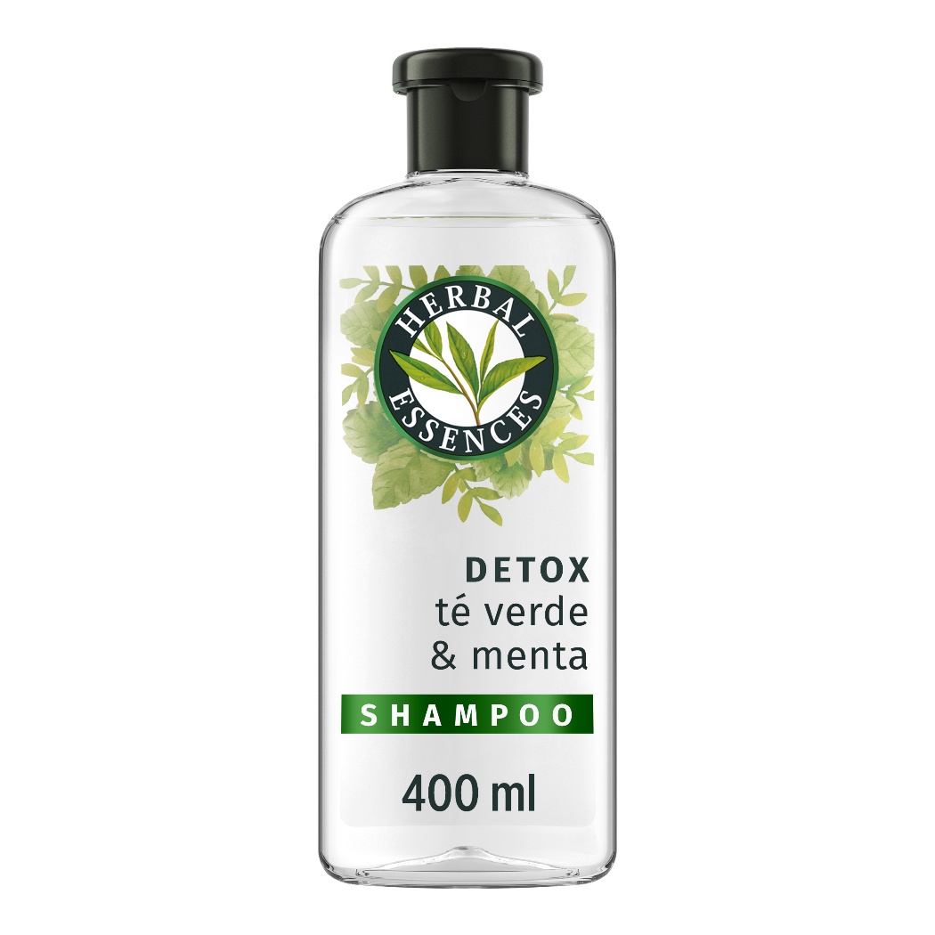 Shampoo Herbal Essences Detox Te verde & menta 400 ml